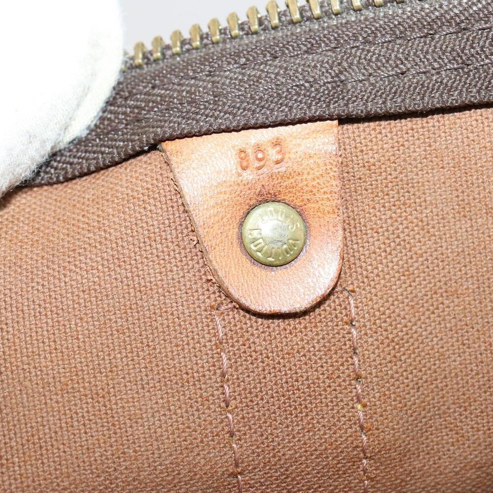 LOUIS VUITTON Monogram Keepall 55 Boston Bag M41424 LV Auth 142478 - Picture 11 of 16